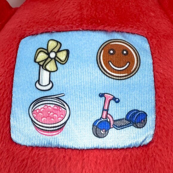 Vintage 2004 Play Along TELETUBBIES Tubby Talk & Learn 13" Po Red Plush Tested - Picture 4 of 13
